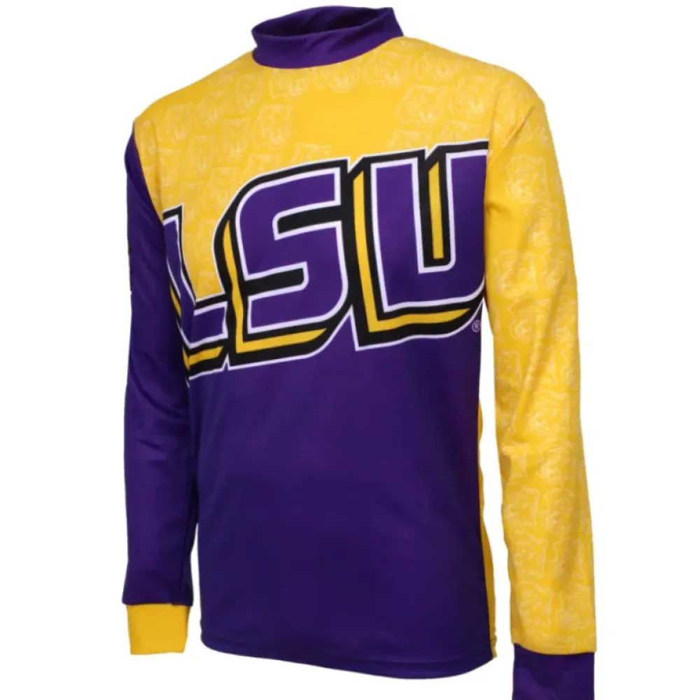 LSU Tigers Cycling Jersey - Purple/Yellow