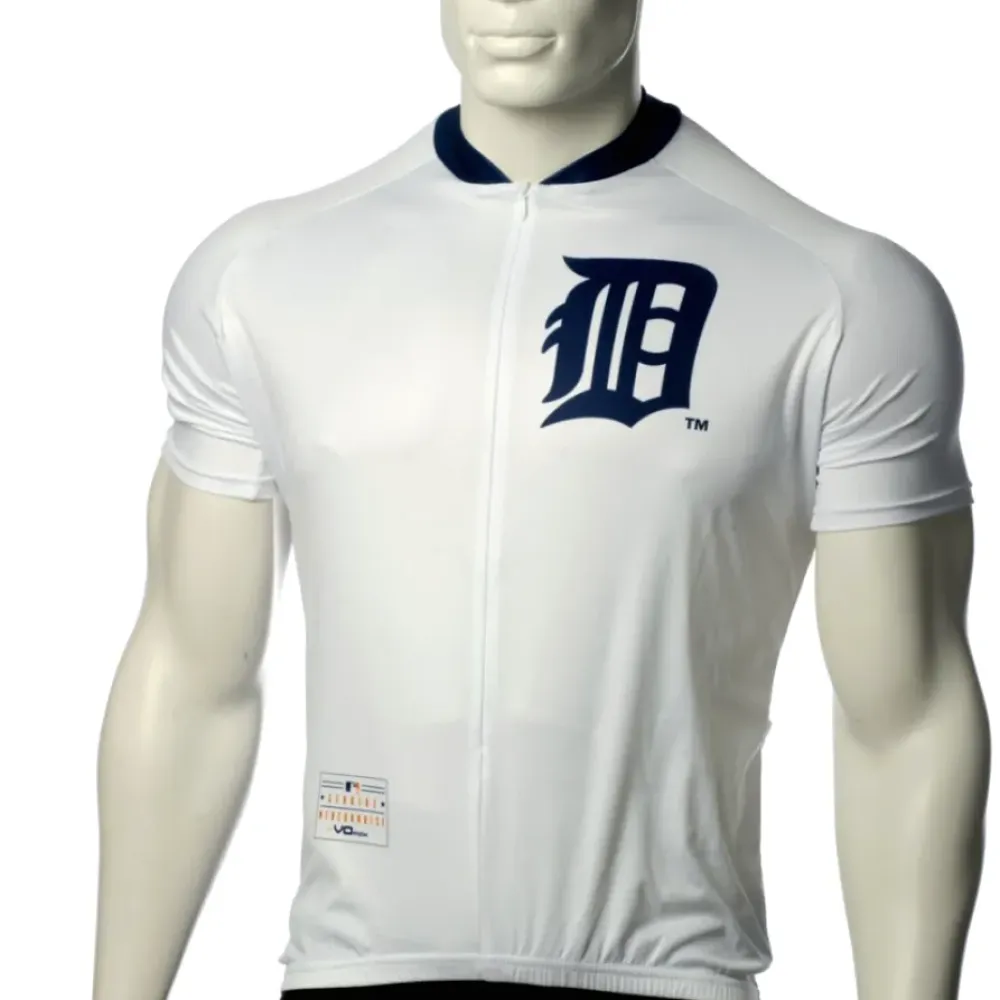 MLB Detroit Tigers Cycling Jersey/White