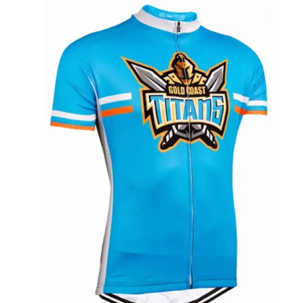 Gold Coast Titans Cycling Jersey/Blue/Orange/White