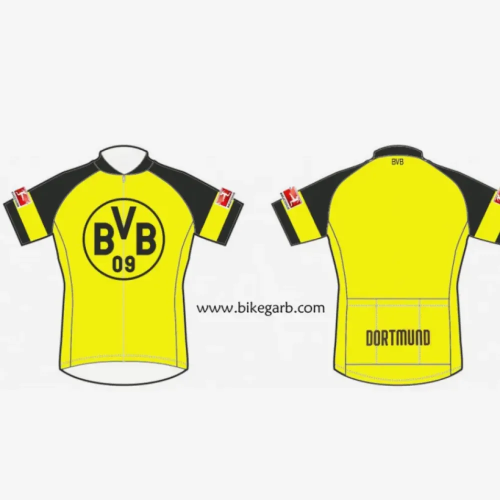 Borussia Dortmund BVB Cycling Jersey Yellow/Black