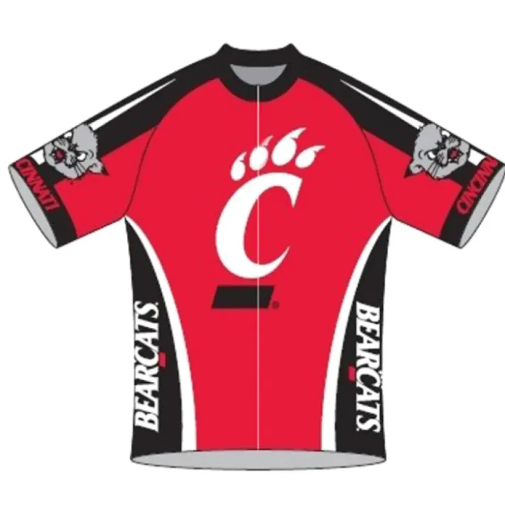 Cincinnati Bearcats Cycling Jersey/Red/Black