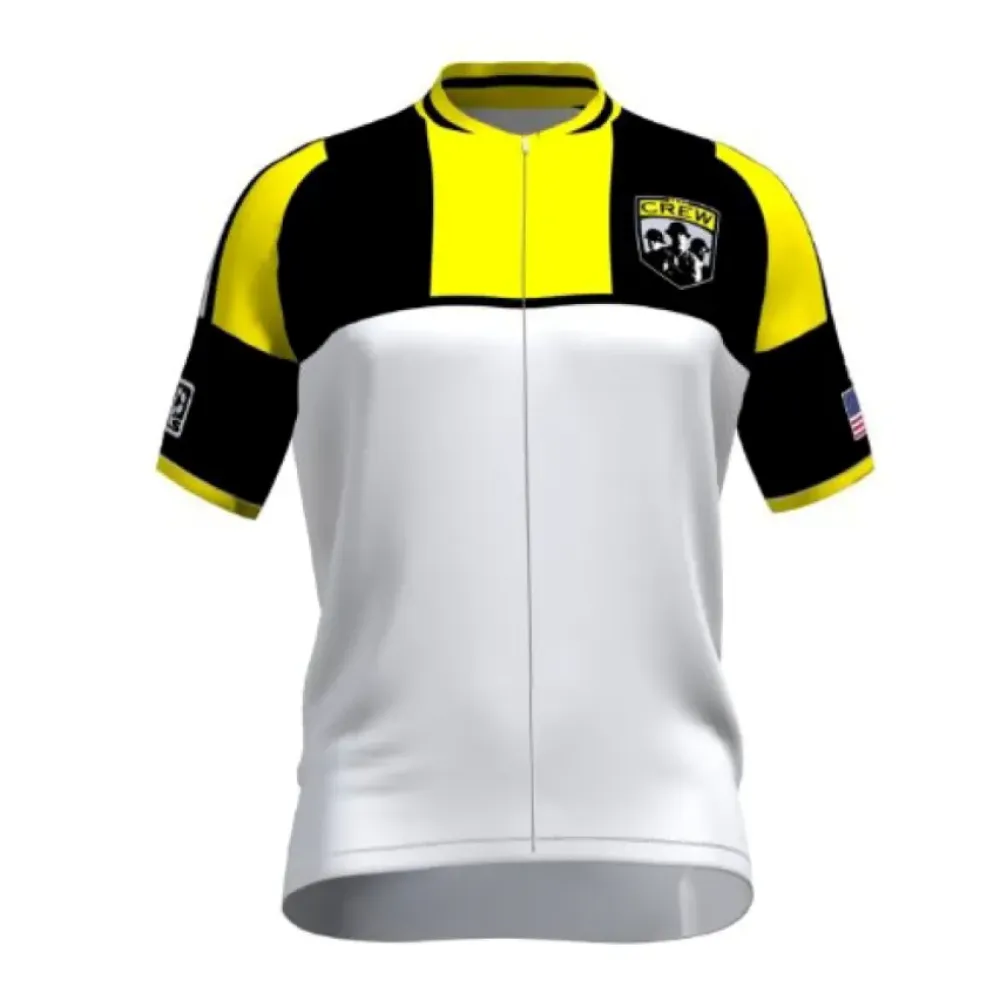 Columbus Crew Cycling Jersey - Standout Style Yellow/Black/White