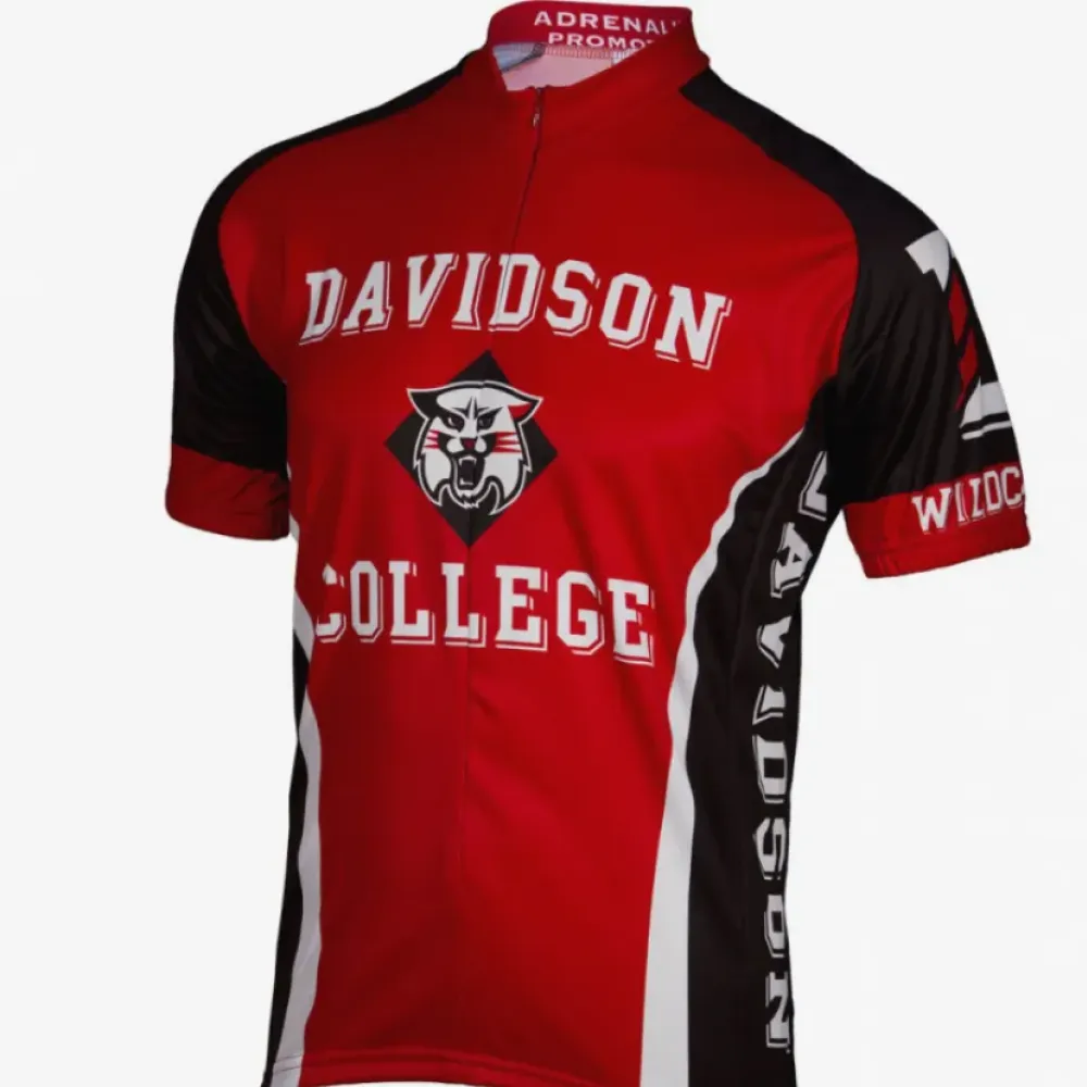 Adrenaline Promotions Davidson Wildcats Cycling Jersey/Red/Black/White