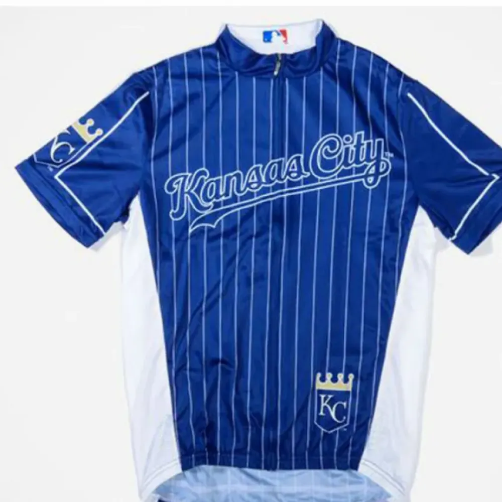 Kansas City Royals Cycling Jersey - Royal Blue/White