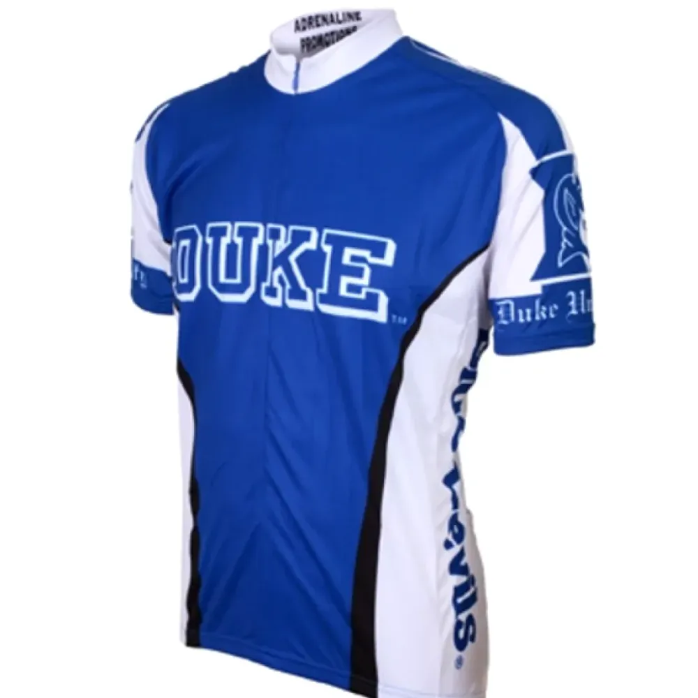 Adrenaline Promotions Duke Blue Devils Cycling Jersey Team Spirit Blue/White/Black