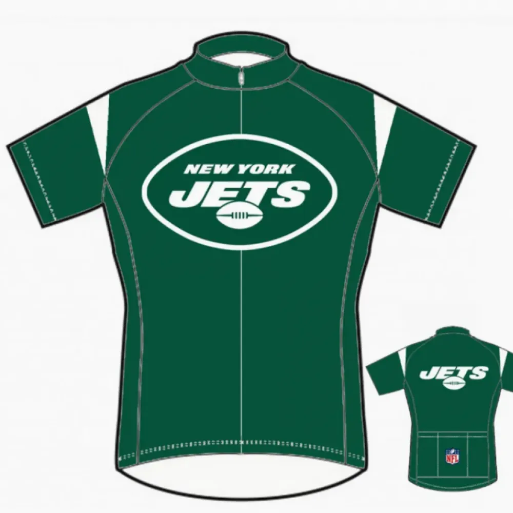 NFL New York Jets Cycling Jersey Green/White