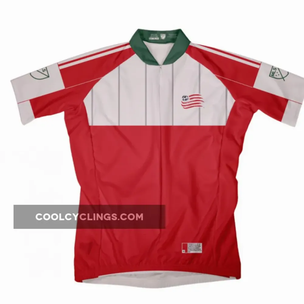 New England Revolution Elite Red/White Cycling Jersey