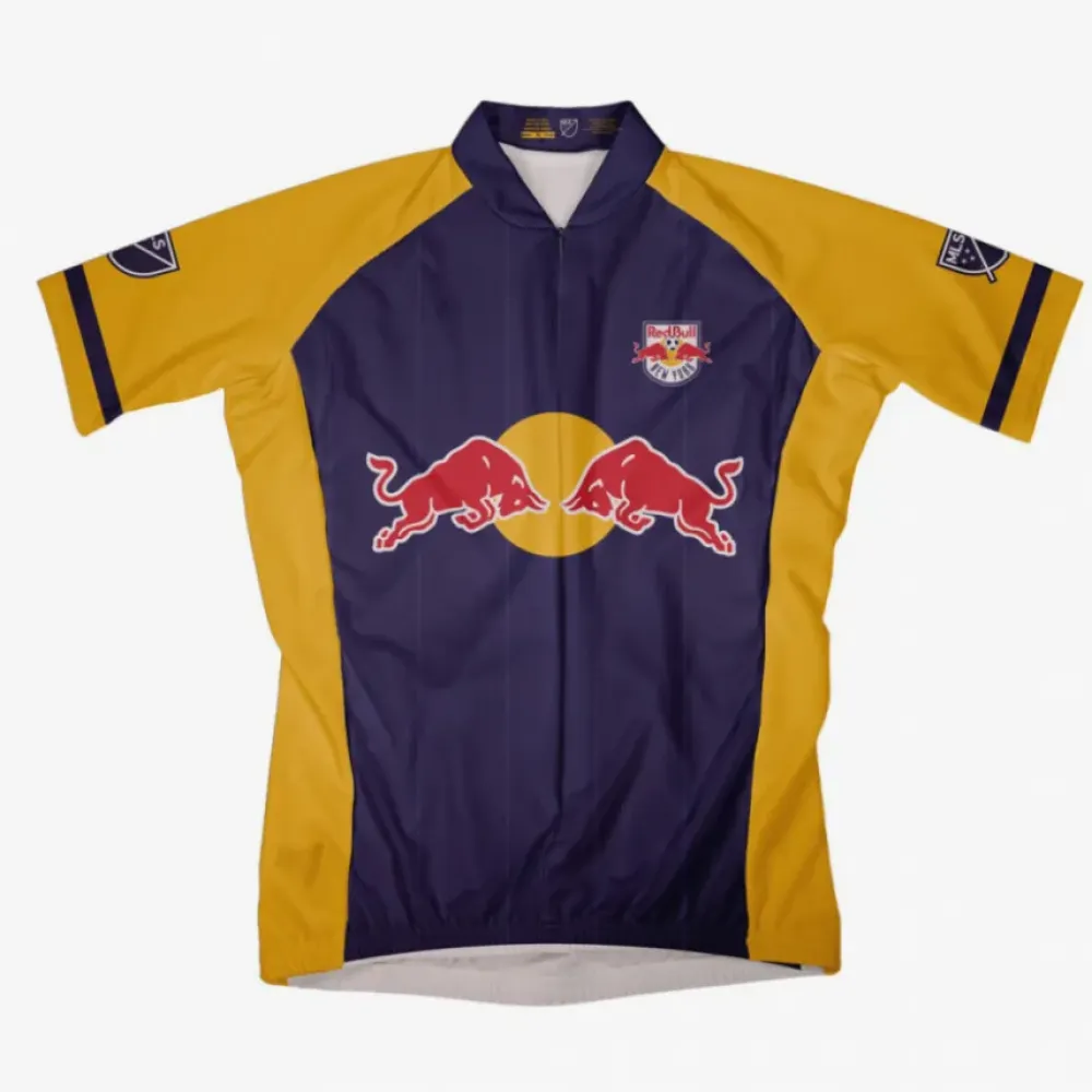 New York Red Bulls Cycling Jersey/Blue/Yellow