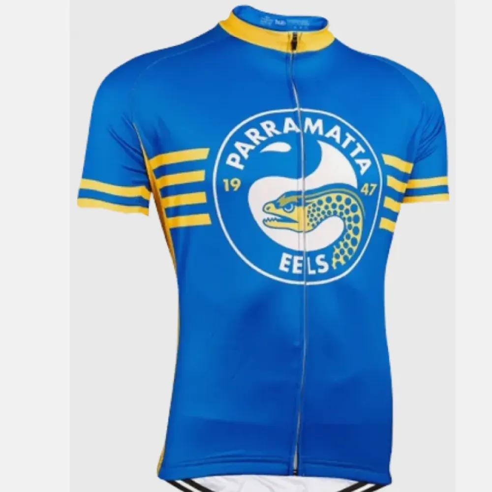 Parramatta Eels Cycling Jersey Blue/Yellow