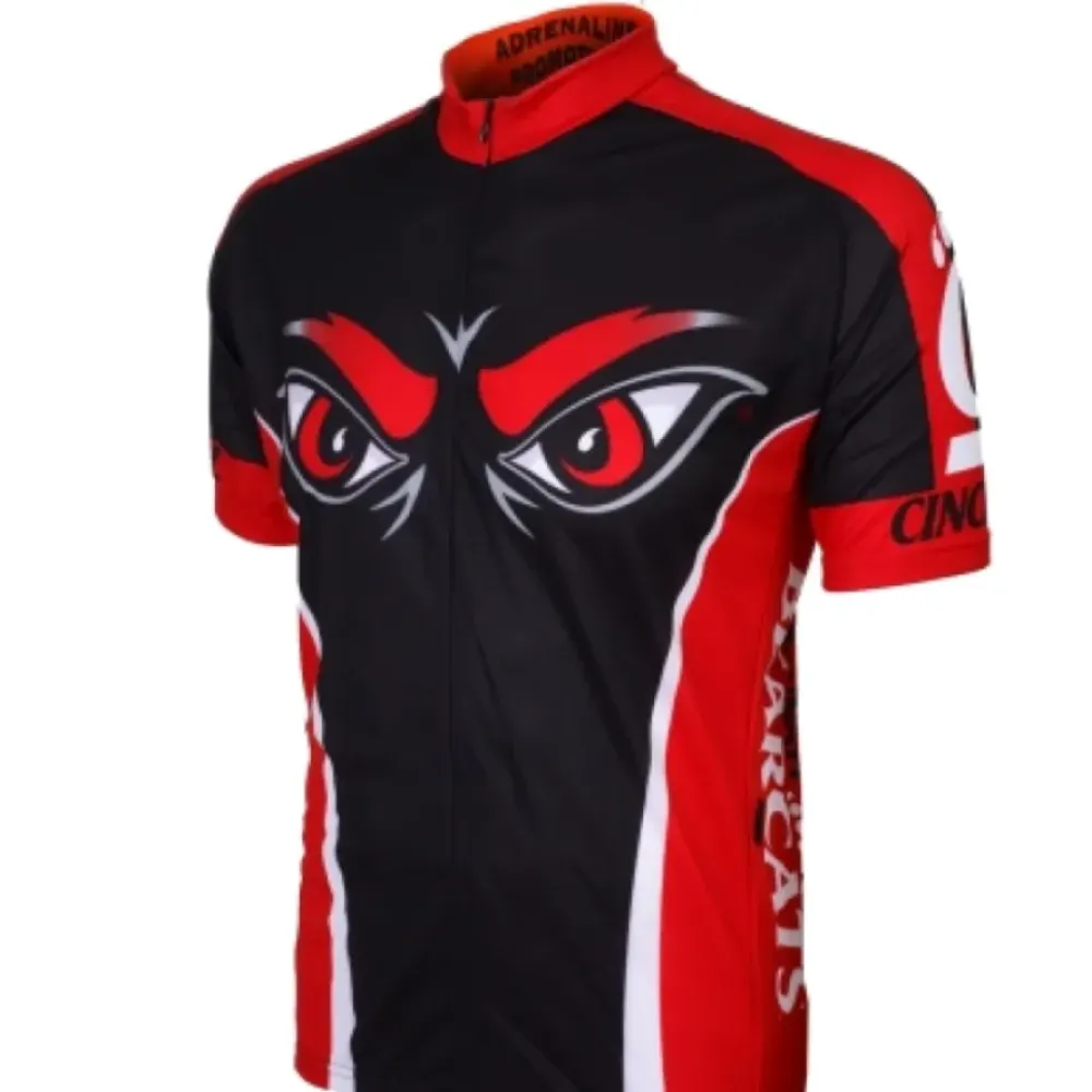 Cincinnati Bearcats Cycling Team Red/Black/White Jersey