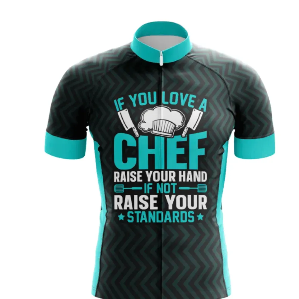 Chef's Pride Cycling Jersey/Teal/Black
