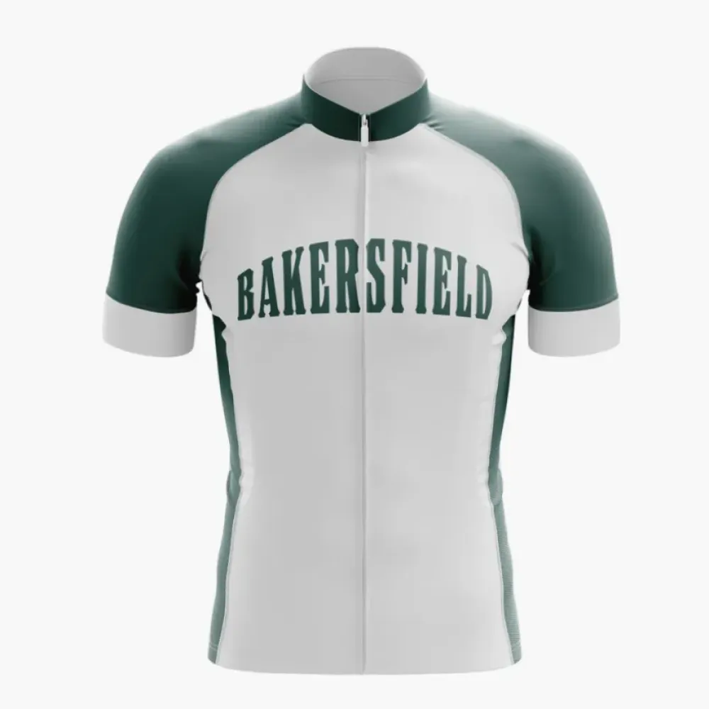 Bakersfield Cycling Performance Jersey Black/White
