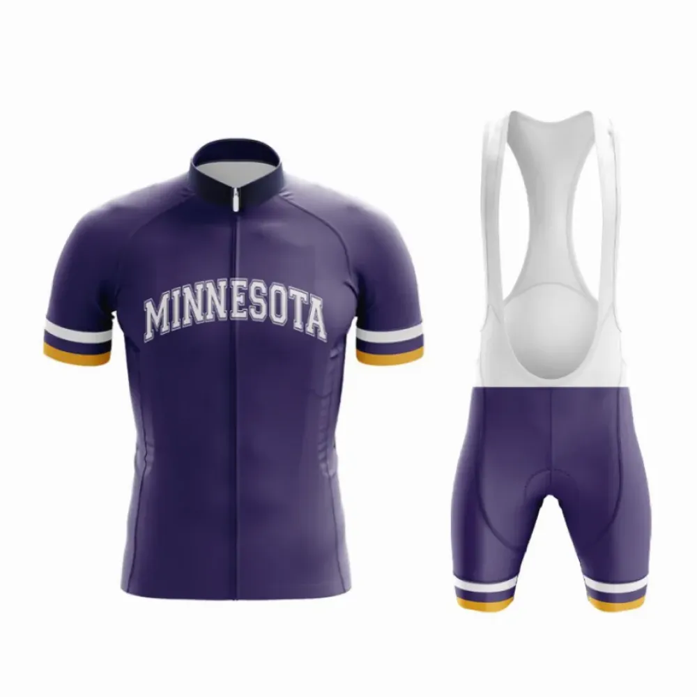 Minnesota Football Cycling Kit Purple/White/Gold