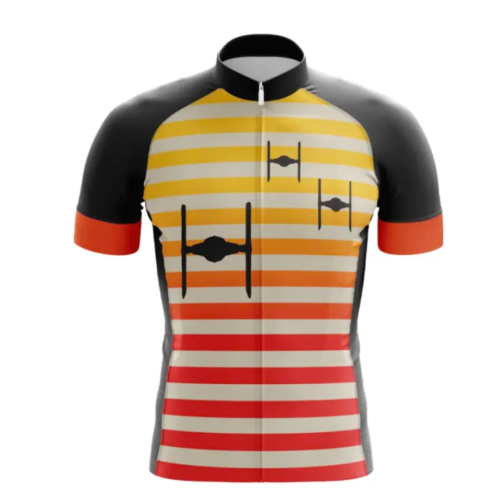 Star Wars X-Wing Orange/Red/Black Cycling Jersey