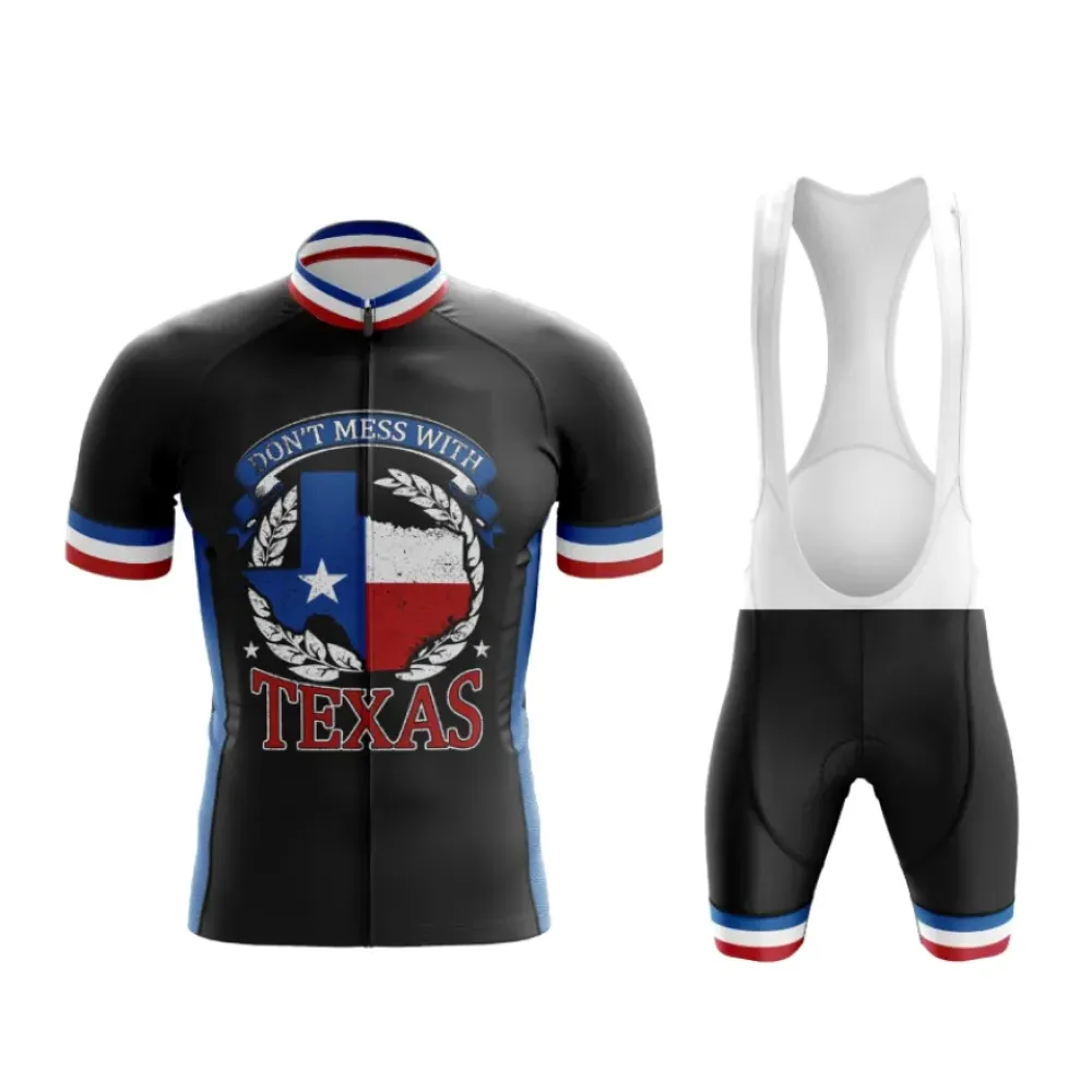 Texas Cycling Gears   Black/White/Red