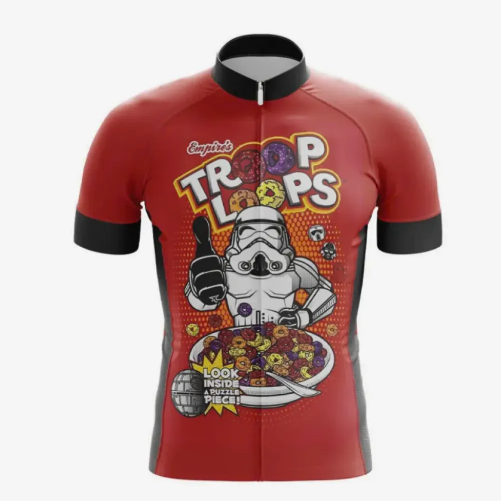 Empire's Troop Loops Cycling Jersey/Red/Black