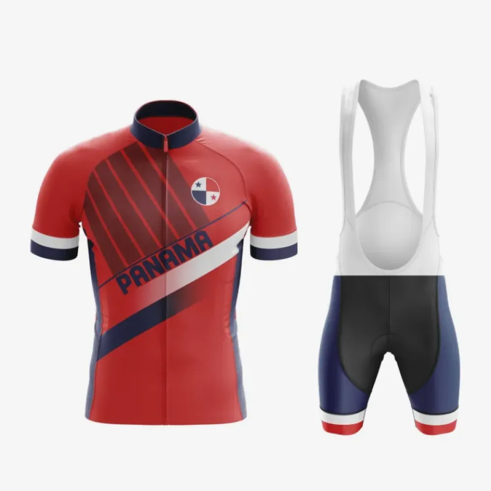 Panama Cycling Kit Red/White/Blue