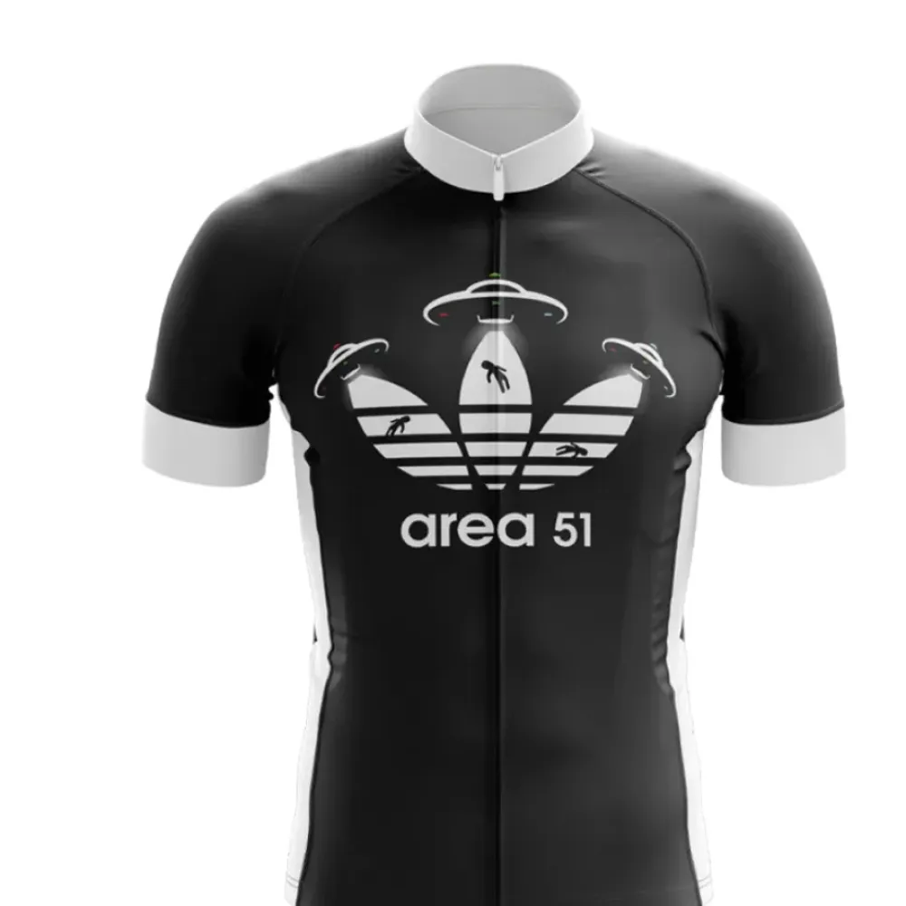 Area 51 Yoga Jersey - Alien/Black/White