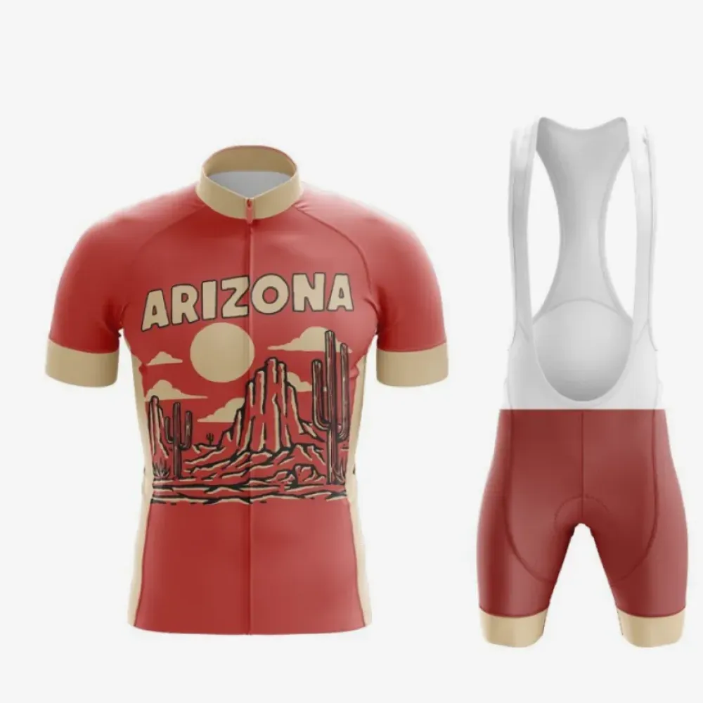 Arizona Cycling Kit Bold Red/White