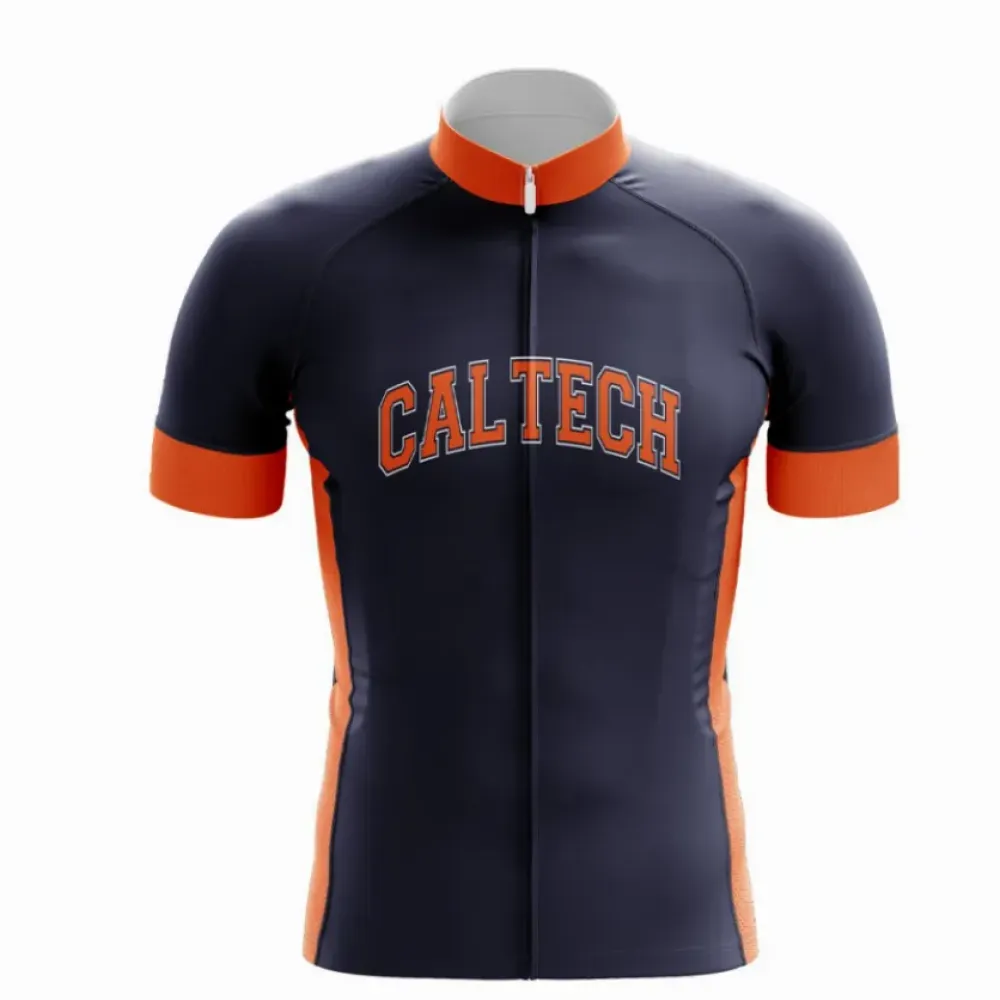 Caltech Tech Orange Accented Cycling Jersey