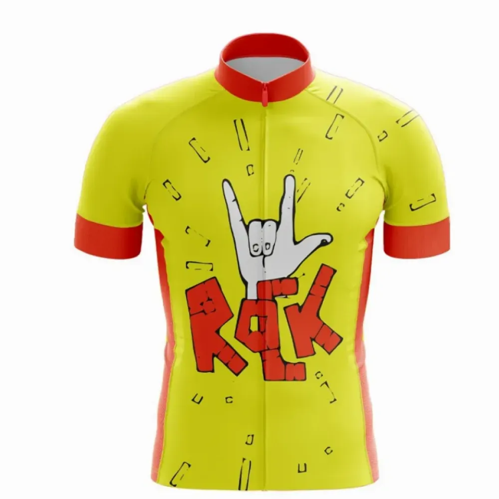 Rock Cycle Jersey Yellow/Red