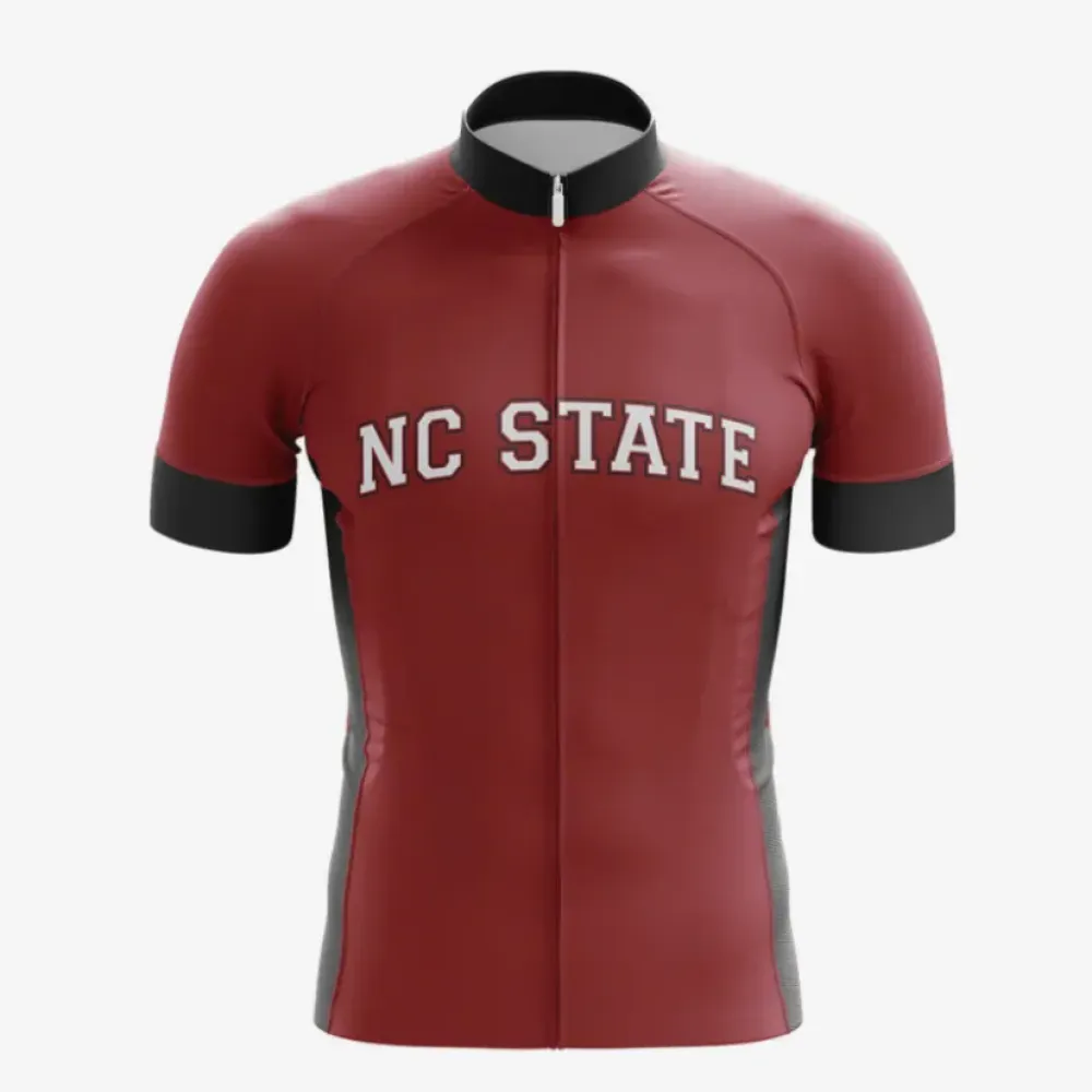 NC State Team Cycling Jersey Red/Black