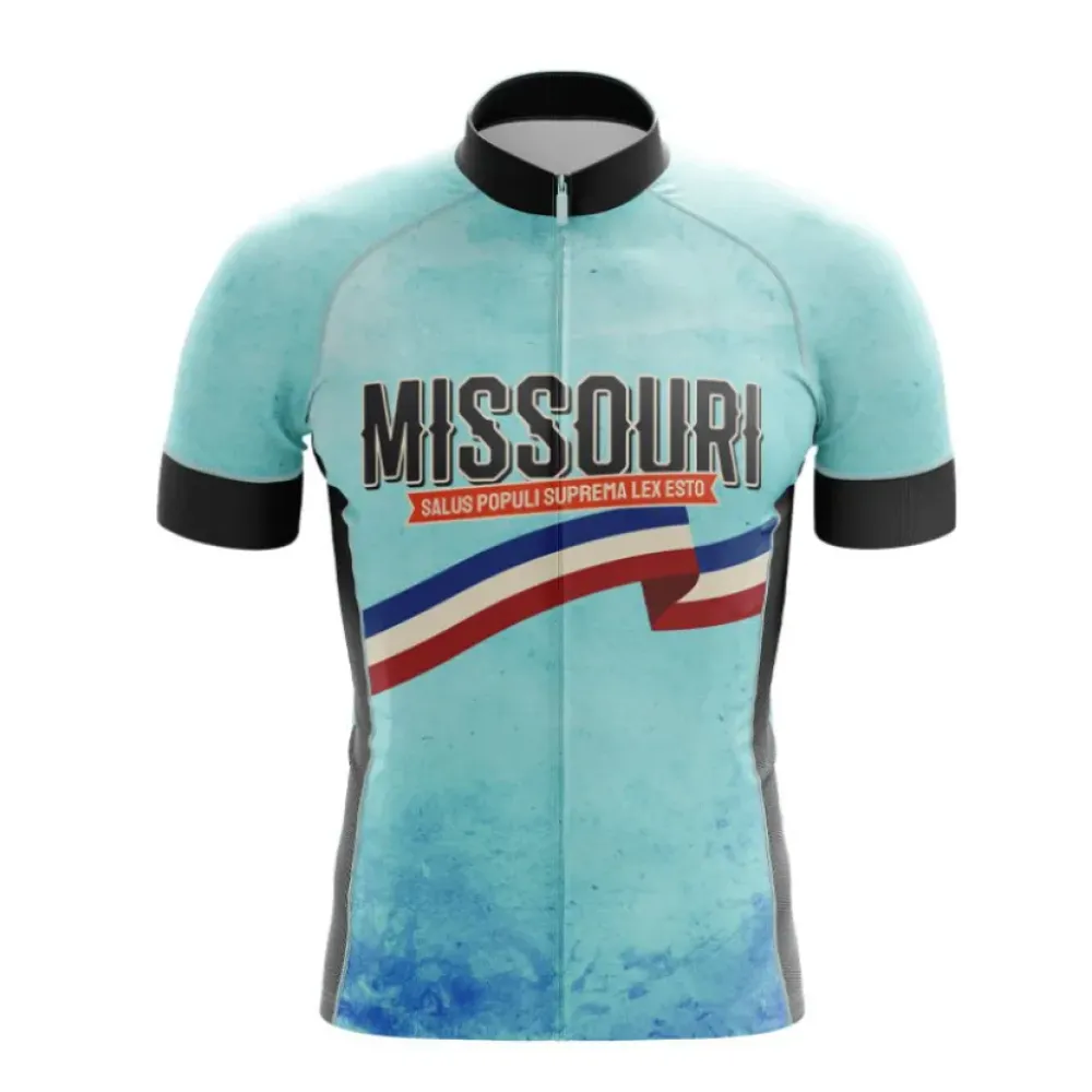 Missouri State Cycling Jersey Blue/Red/White