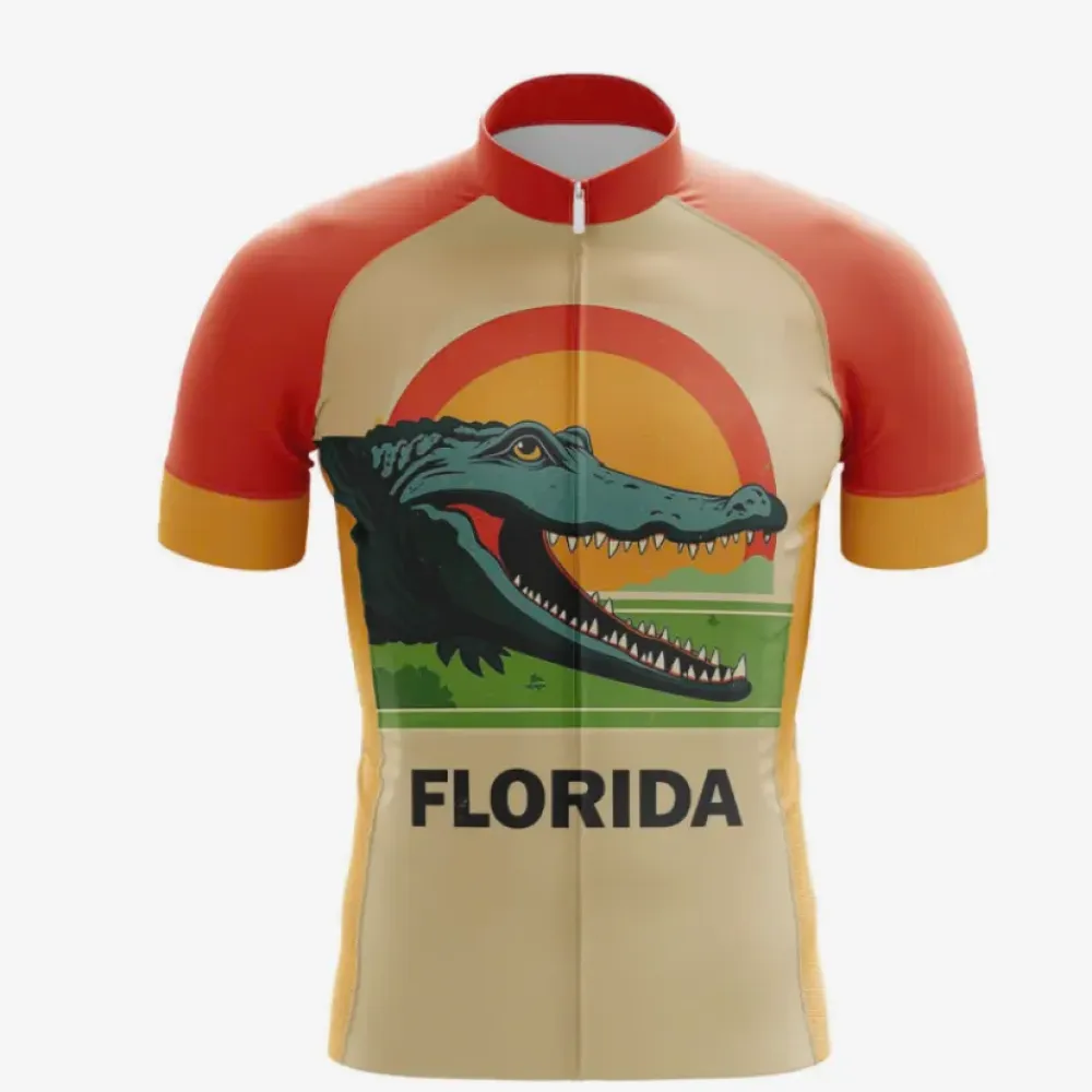 Florida Alligator Bold Red/Beige/Green
