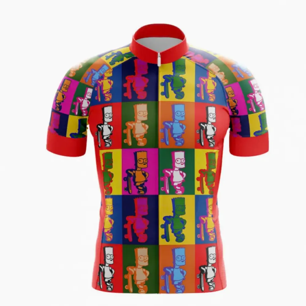 The Simpsons Vibrant Cycling Jersey