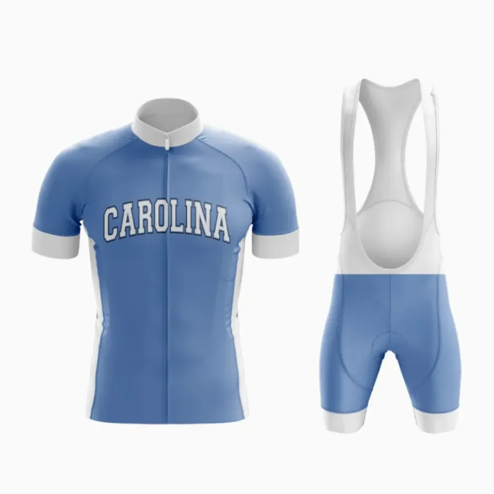 Carolina UNC Cycling Team Kit Blue/White