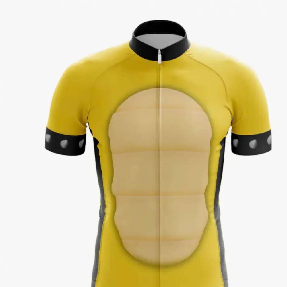 Iggy Koopa Cycling Jersey Yellow/Black