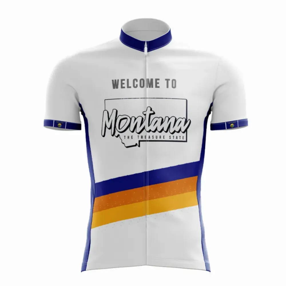 Montana Trails Jersey White/Blue/Gold