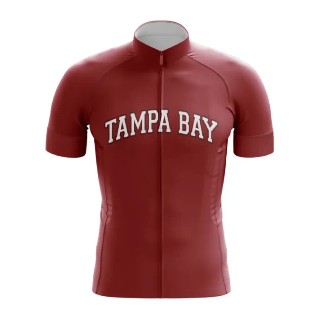 Tampa Bay Football Cycling Jersey Maroon/White