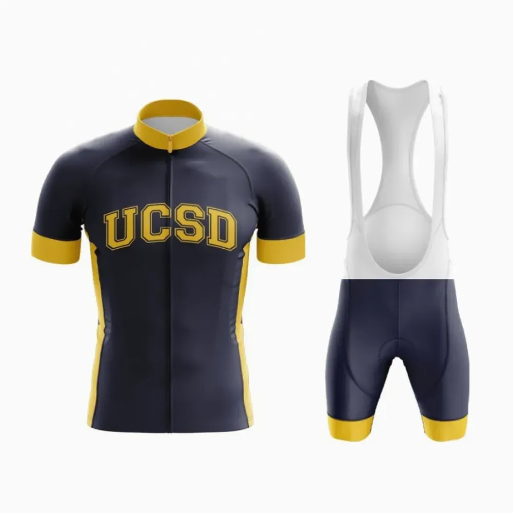 UCSD Road Cycling Kit Navy/Gold