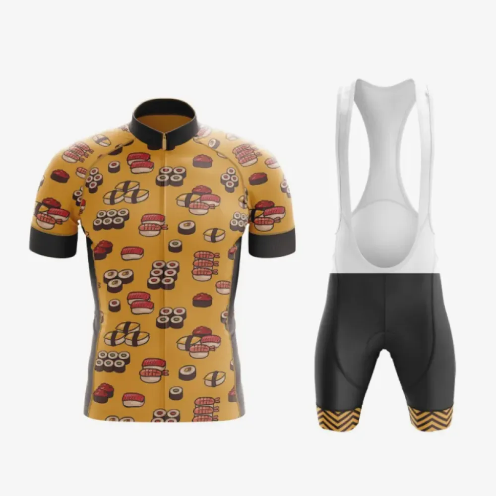 Sushi Party Cycling Kit Yellow/Black