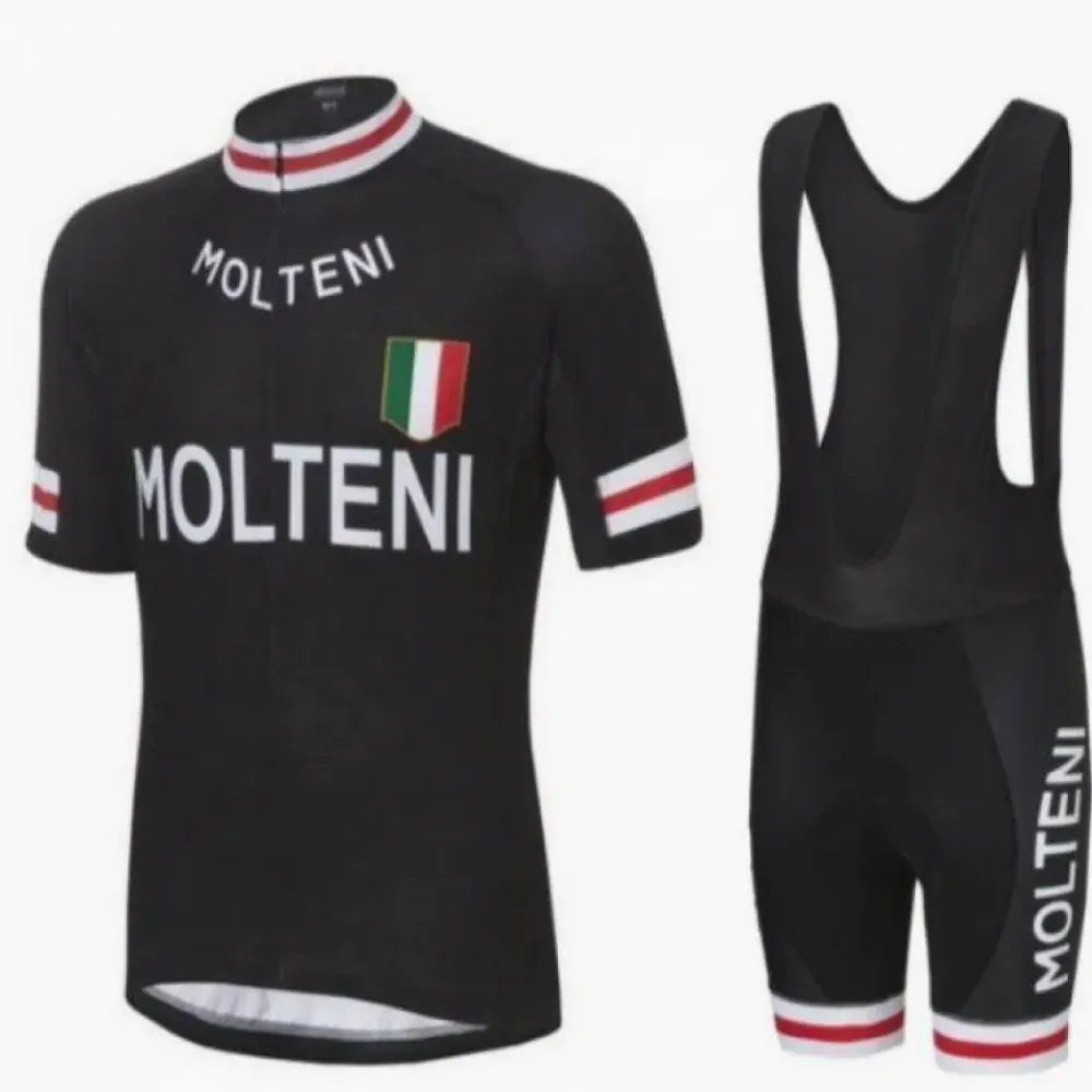 Molteni Cycling Kit Black/Red/White