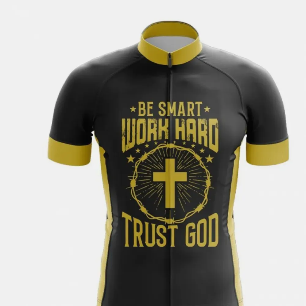 Smart Cycling Jersey Black/Yellow