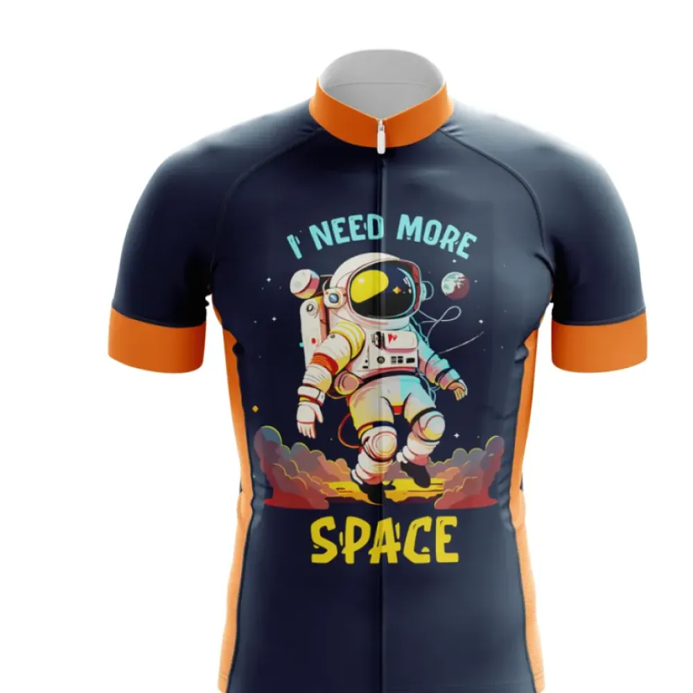Space Odyssey Cycling Jersey Navy/Orange/Yellow