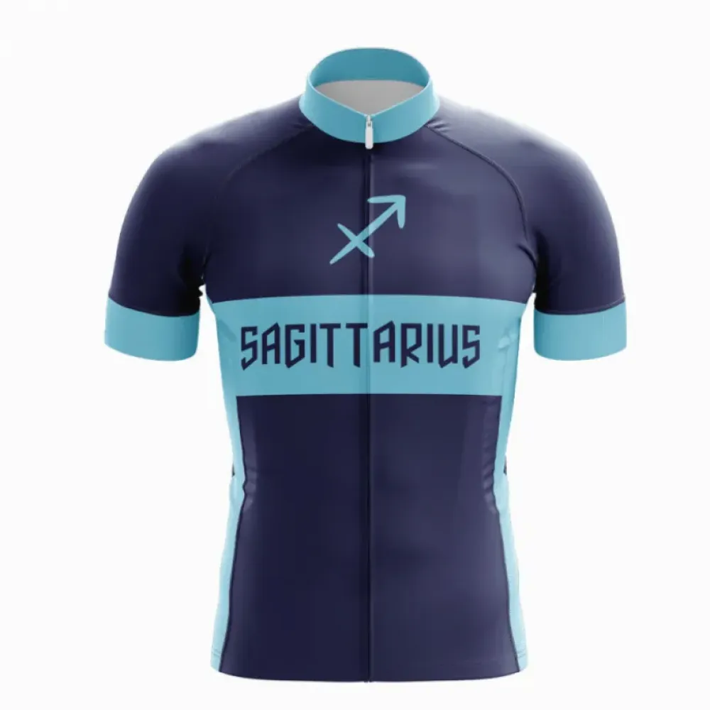 Sagittarius Cycling Jersey Navy/Teal