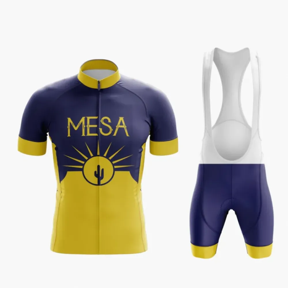 Mesa Cycling Kit Yellow/Blue/Cactus
