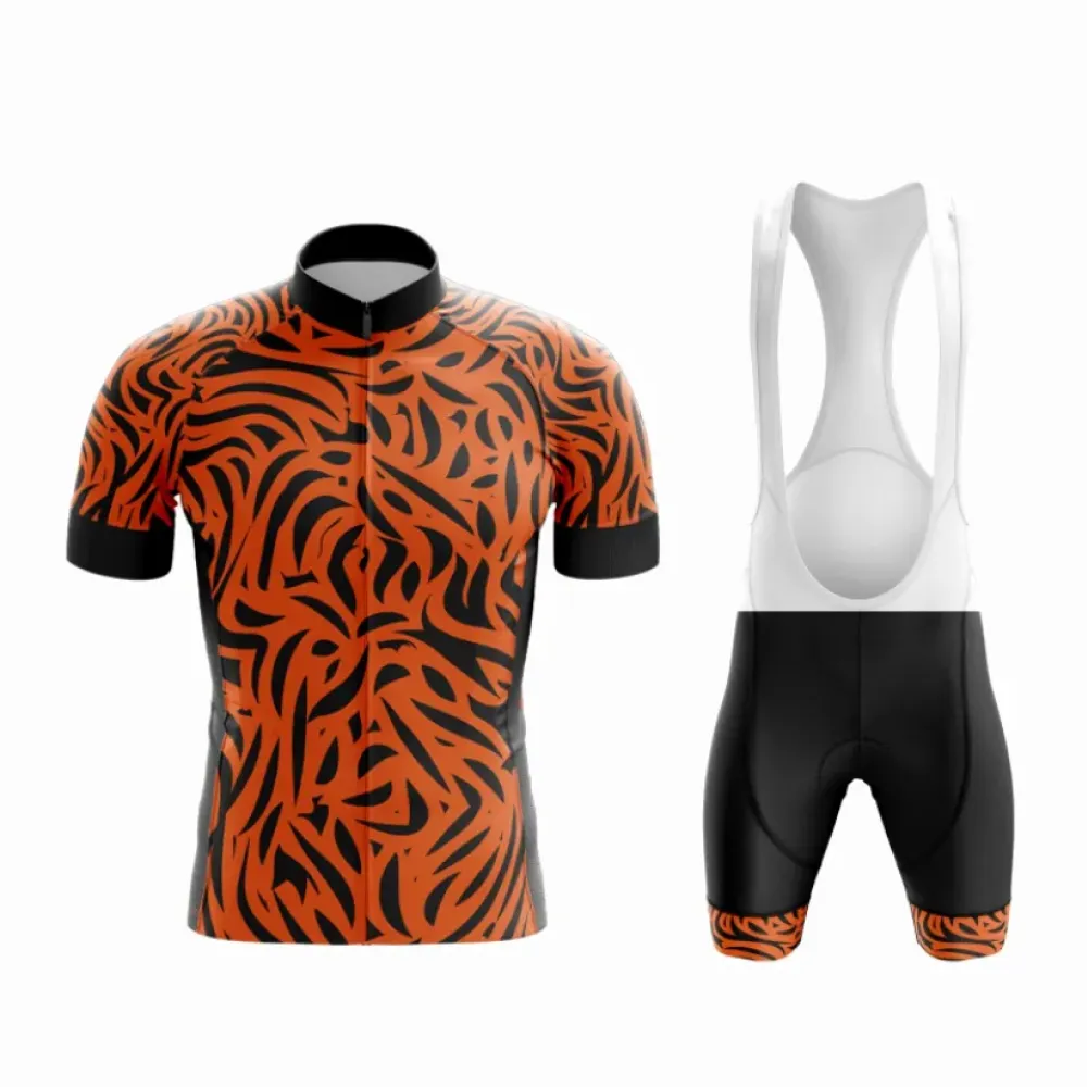 Zebra Cycling Kit Bold & Scarf Orange/Black