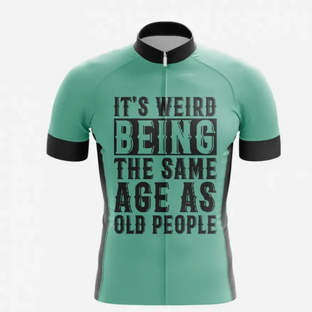 Cycling Jersey Weirdness Teal/Black