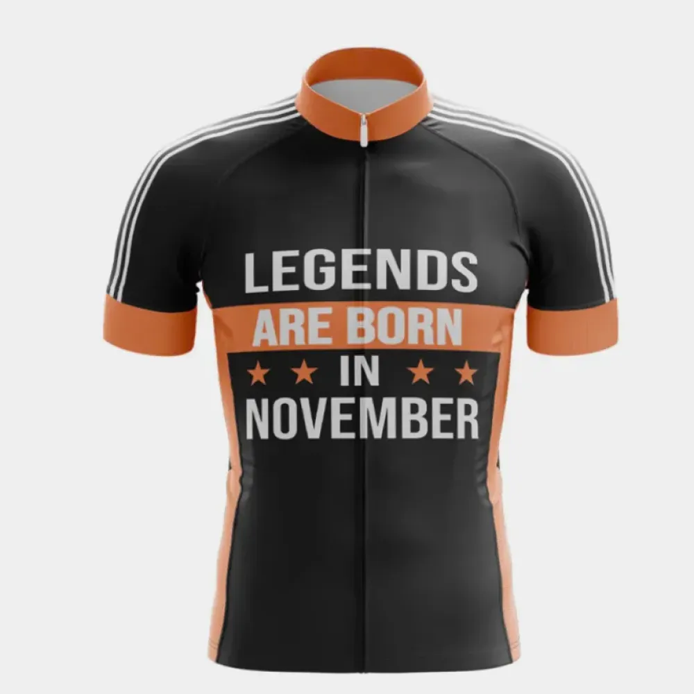 Legends Cycling Jersey Orange/Black