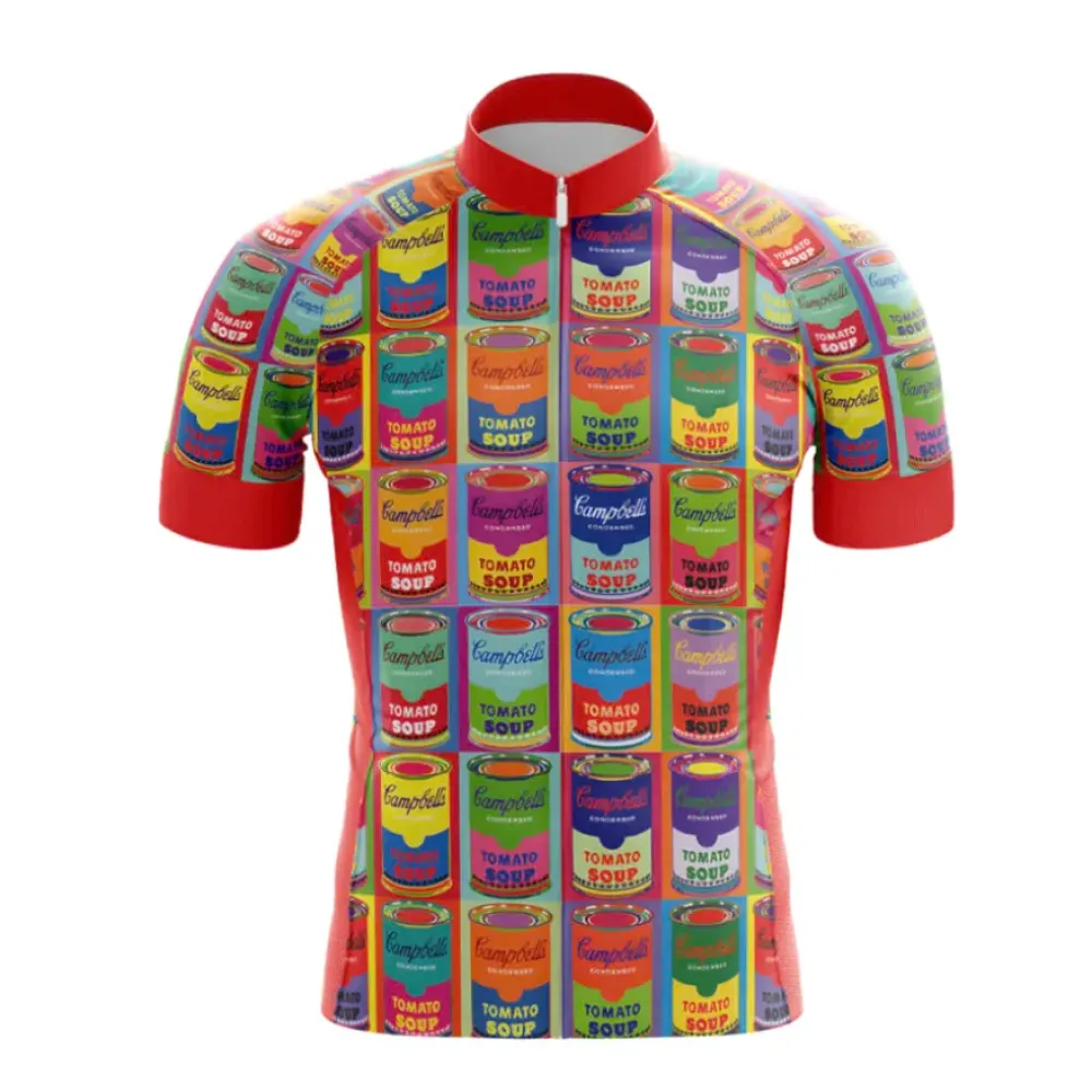 Campbell's Pop Art Tomato Soup Cycling Jersey