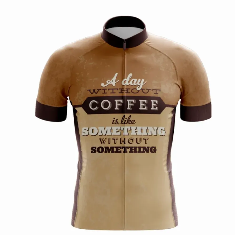 Cycling Jersey Brown Coffee Fandom