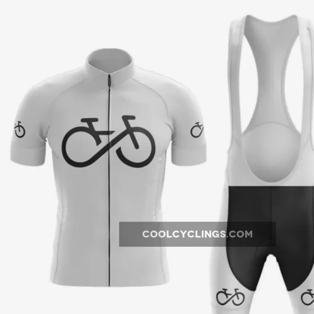 Dynamic White and Black Cycling Kit