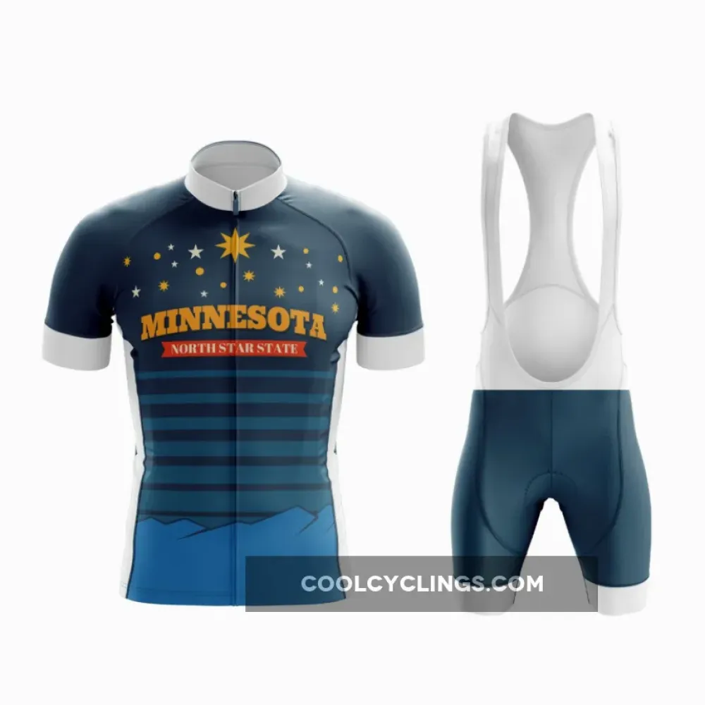 Minnesota Cycling Kit North Star State Navy/White/Blue