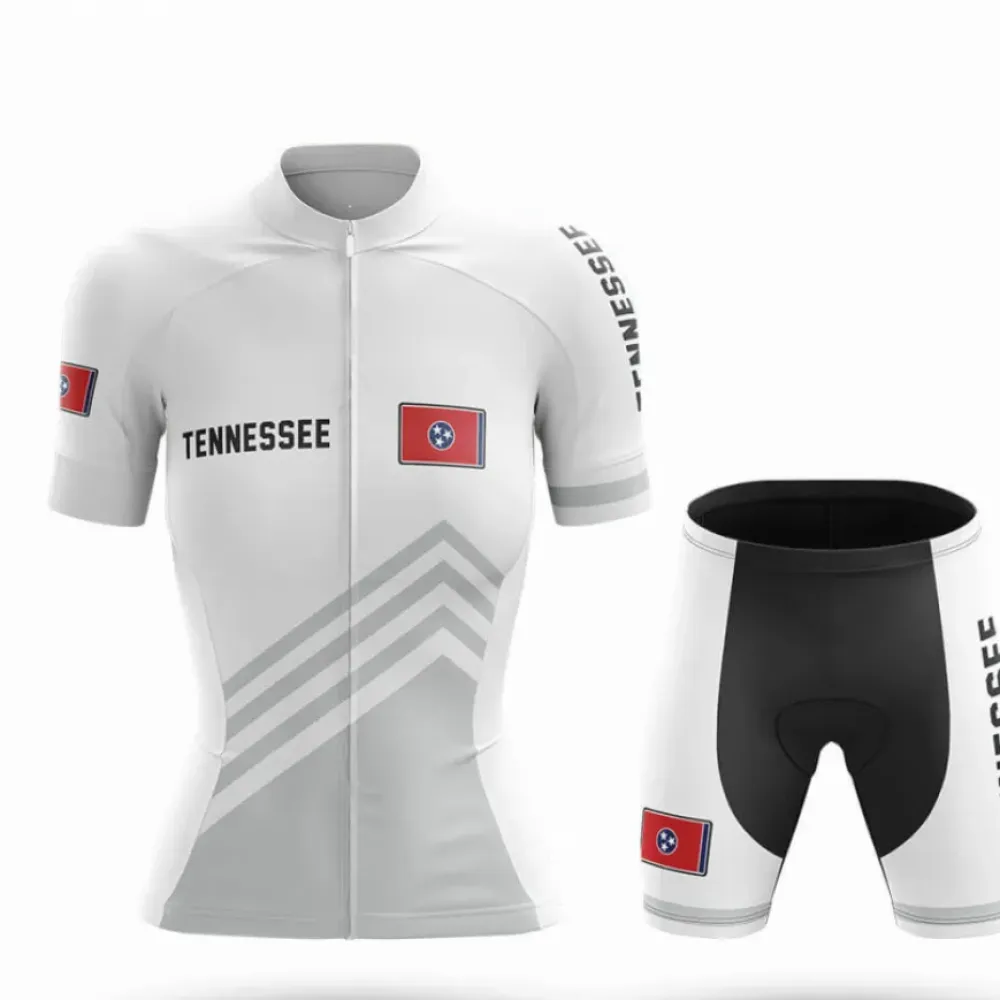 Tennessee S4 White Cycling Kit Full Set