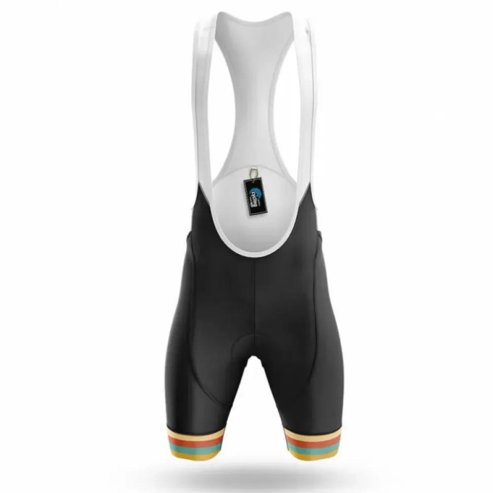 Cycling Bibs Cool White/Black/Gold
