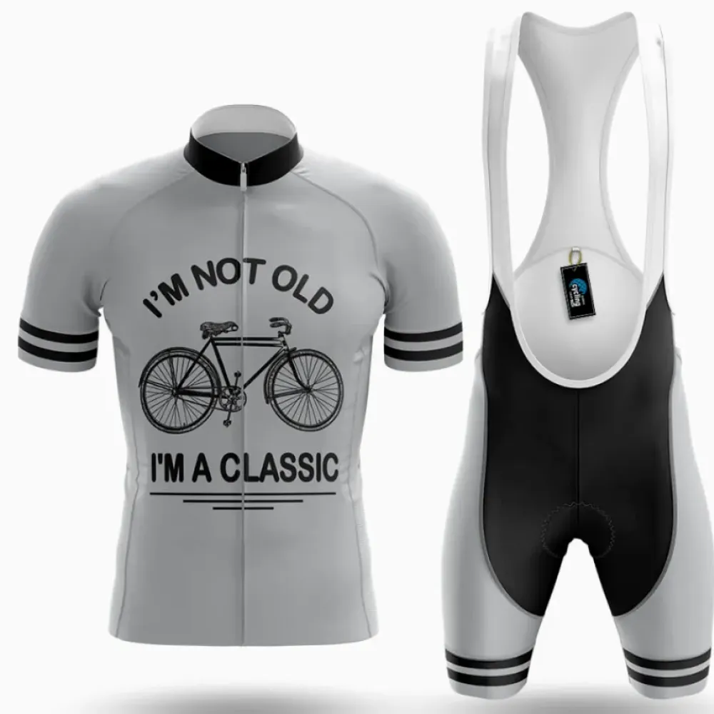 Cycling Kit Classic Gray/Black/White